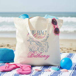 Bolsa Tote Festa de Solteira Personalizada com Conchas da Cos