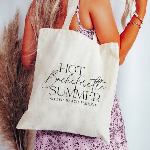 Bolsa Tote Festa de solteira Personalizada de Verão de Bachel