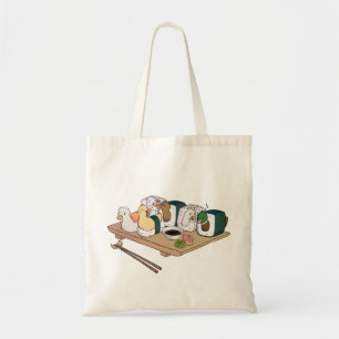 Bolsa Tote Festa de Sushi MAXI - saco de tote