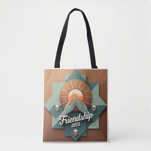 Bolsa Tote Festa do Sol Inspirada na Fé 2025 (Frente)