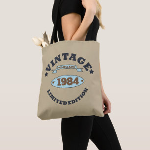 Bolsa Tote Festa personalizada de aniversário de 40 anos de q