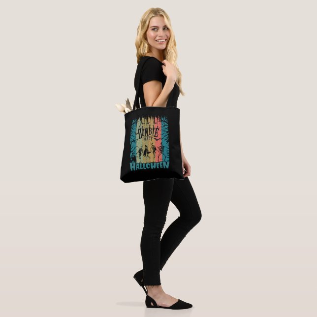 Bolsa Tote Festa Zombie, Halloween (No(a) Modelo)