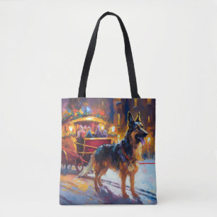 Bolsa Tote FESTIE german shepherd Natal