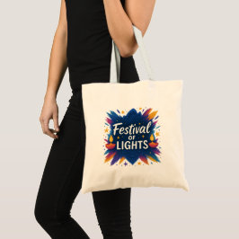 Bolsa Tote Festival das Luzes | Diwali - Tote Bag Personaliza