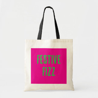 Bolsa Tote Festivo Fizz Natal Tote Bag