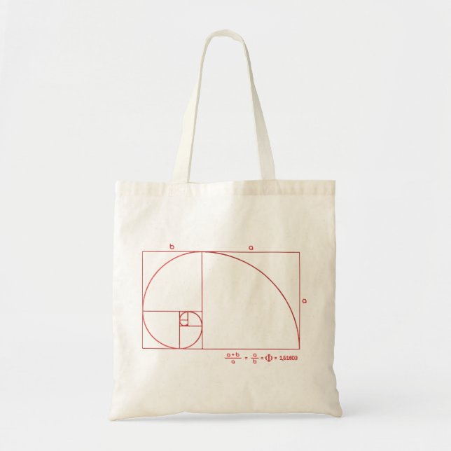 Bolsa Tote Fibonacci (Frente)