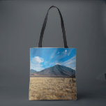 Bolsa Tote Fields Of Mount Natai Nikko Japan Mountain Nature<br><div class="desc">Immerse yourself in the natural beauty of Japan with this all-over print tote bag featuring authentic photography of Mount Natai. The image highlights the striking contrast of the dreamy cloud filled sky, golden grass and rising mountain. It's ideal for lovers of Japanese art and travelers who want a unique piece...</div>