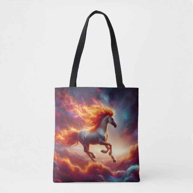 Bolsa Tote Fiery Mane Horse (Frente)