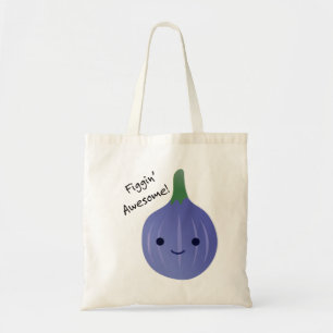Bolsa Tote figgin Fig Pun Incrível