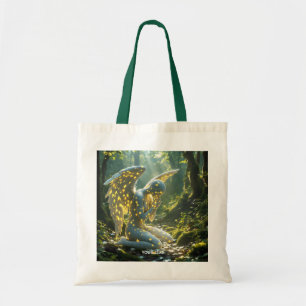 Bolsa Tote Figura de Anjo Fantasia Fofa Puzzle