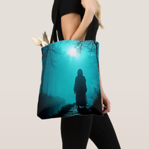 Bolsa Tote Figura debochada na Design das florestas assombrad