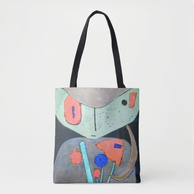 Bolsa Tote Figura do Teatro Oriental, Paul Klee (Frente)