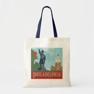 Bolsa Tote Filadélfia, PA   Independência Hall