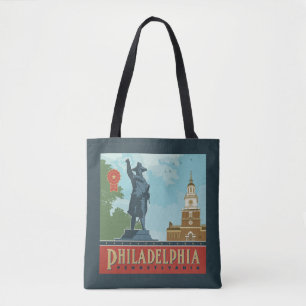 Bolsa Tote Filadélfia, PA Independência Hall