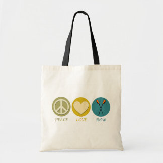Bolsa Tote Fileira do amor da paz