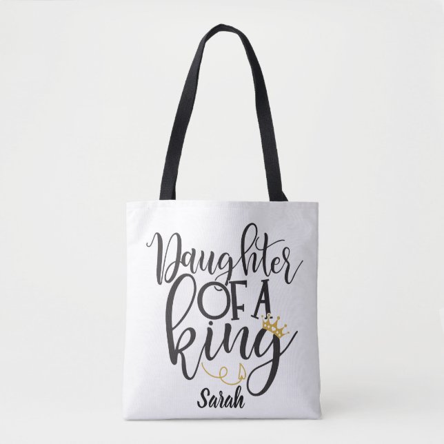 Bolsa Tote Filha de um Rei  (Frente)