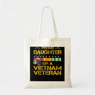 Bolsa Tote Filha de um Veterano Vietnã Estou Orgulhosa do meu