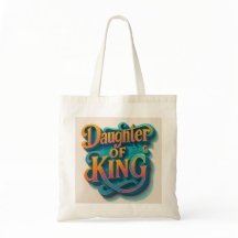 Filha do Rei Jumbo Tote Bag - design Ai