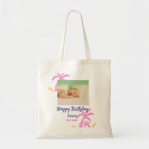 Bolsa Tote Filhos bebês primeiro aniversario adicionar nome d