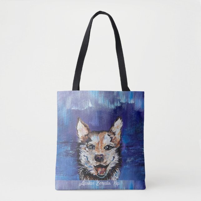 Bolsa Tote Filhote Alaskan Borealis (Frente)