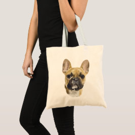 Bolsa Tote Filhote de Bulldog Francês