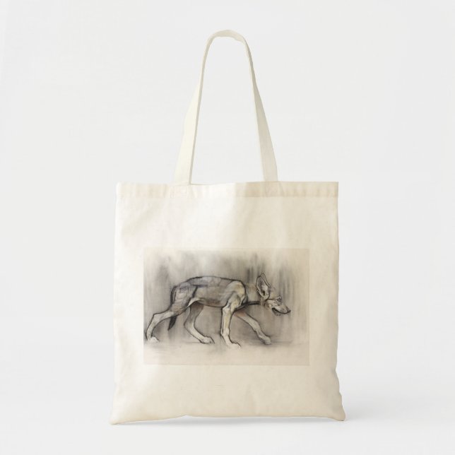 Bolsa Tote Filhote de cachorro magro (Frente)