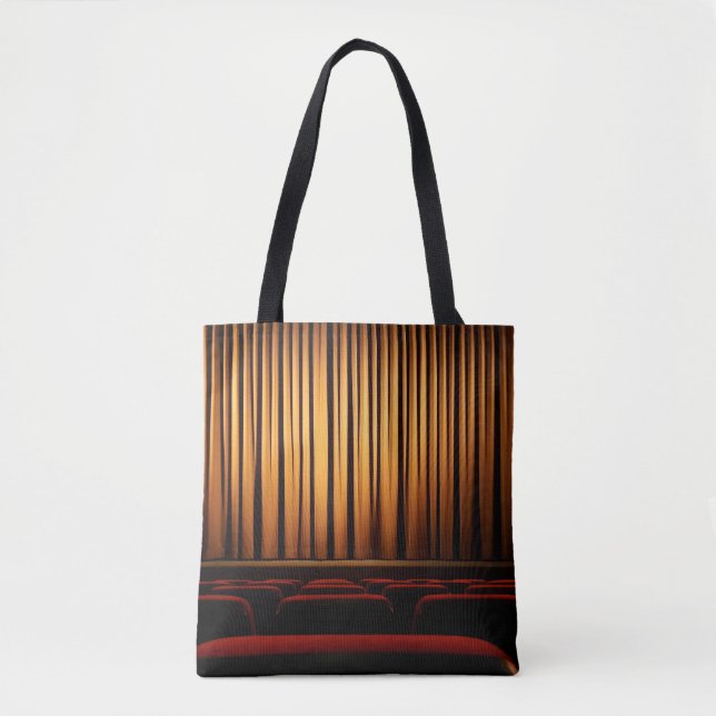 Bolsa Tote Filme de cortina de cinema (Frente)