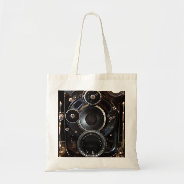 Bolsa Tote Filme de Lente Vintage com Fotografia de Câmera An (Frente)