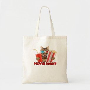 Bolsa Tote Filme Noite Gráfica Tee Tirt