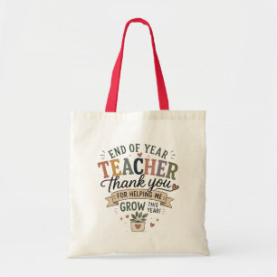 Bolsa Tote Fim de Ano Obrigado Professor Por Me Ajudar a Cres
