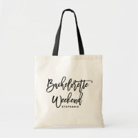Fim de semana da Bachelorette Preta Personalizado