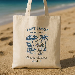 Bolsa Tote Fim de Semana da Última Tosta Náutica da Noiva