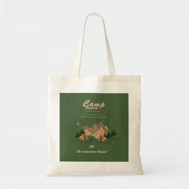 Bolsa Tote Fim de Semana de Aventura da Despedida de Solteira (Frente)