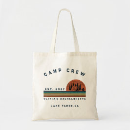 Bolsa Tote Fim de Semana de Camping Personalizado para Desped