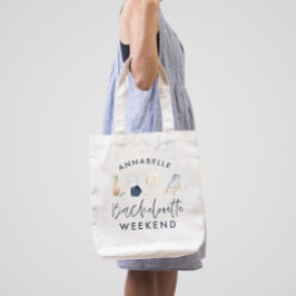 Bolsa Tote Fim de semana de despedida de solteira de bebidas