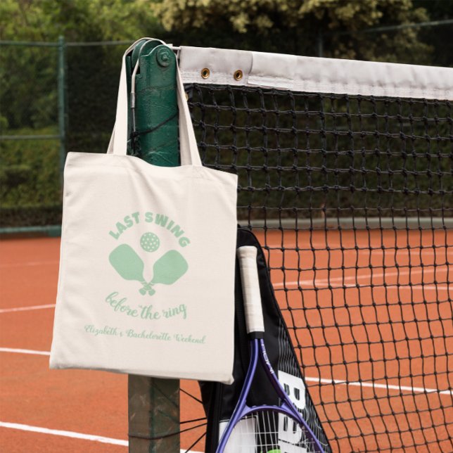 Bolsa Tote Fim de semana de solteira de Pickleball (Criador carregado)