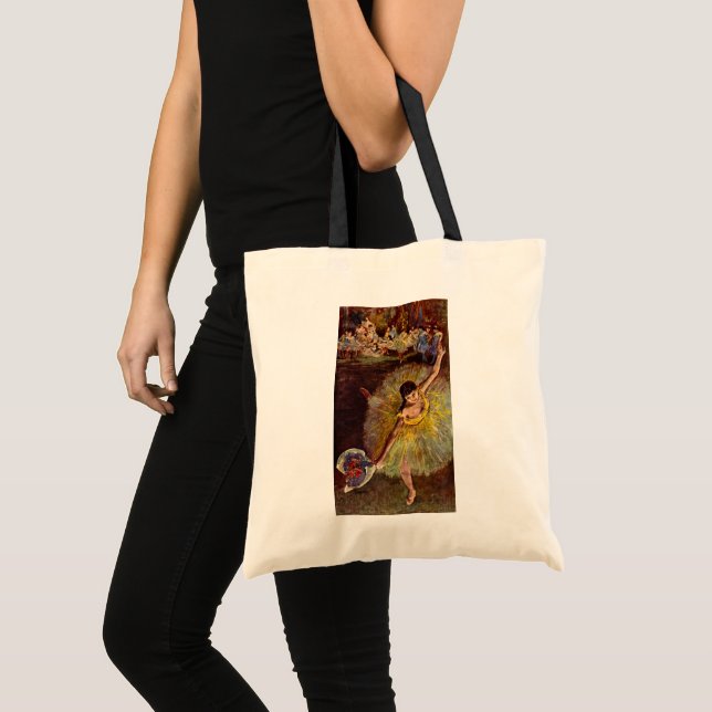 Bolsa Tote Fim de uma Arabesque de Edgar Degas, Ballet Antigo (Frente (produto))