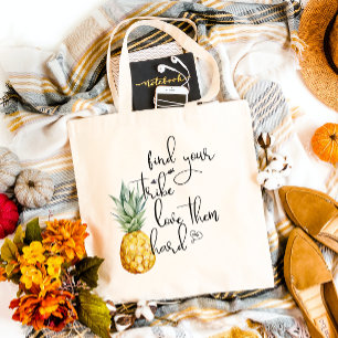 Bolsa Tote Fin Your Tribe Girl's Trip Bachelorette Vacation