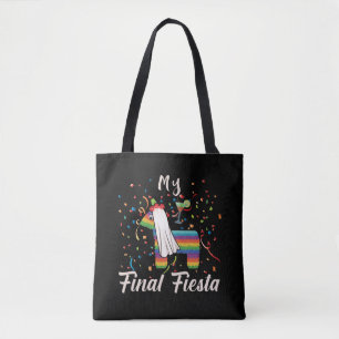 Bolsa Tote Final de Fiesta Noite de Festa de solteira