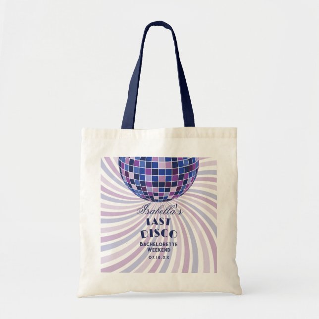 Bolsa Tote Final de Semana da Última Bachelorette de Disco do (Frente)