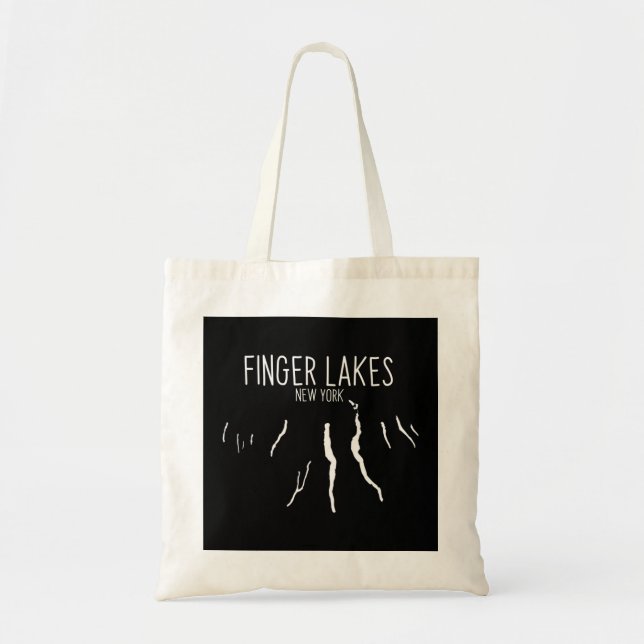 Bolsa Tote Finger Lagos New York Pullover Hoodie (Frente)