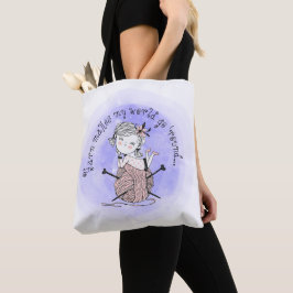 Bolsa Tote Fio Faz Meu Mundo