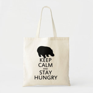 Bolsa Tote Fique calma e fique com fome