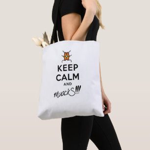 Bolsa Tote Fique calmo e mudo!!