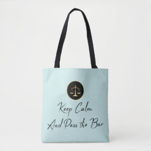 Bolsa Tote Fique Calmo. Passe o Bar.