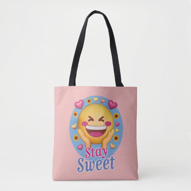 Bolsa Tote Fique doce  (Frente)