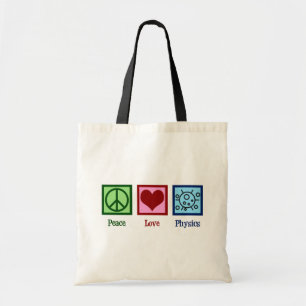 Bolsa Tote Física do amor da paz