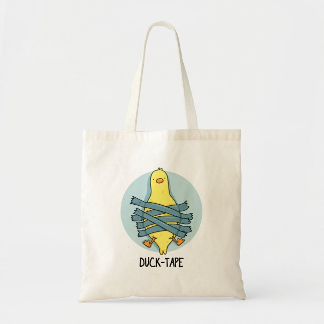 Bolsa Tote Fita de Pato Fritante de Pata (Frente)