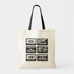 Bolsa Tote Fitas de cassete