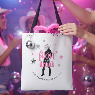 Bolsa Tote Fixin' The Posse Disco Bachelorette ID925